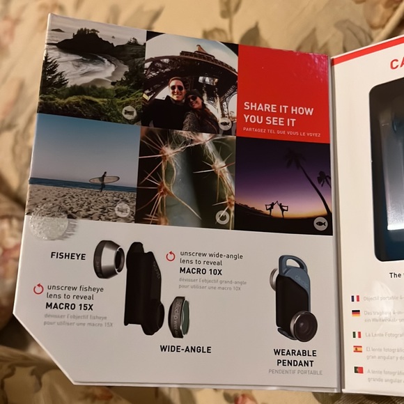 NWT Olloclip 4-IN-1 Photo Lens for iPhone 6 & iPhone 6 Plus - Picture 2 of 6